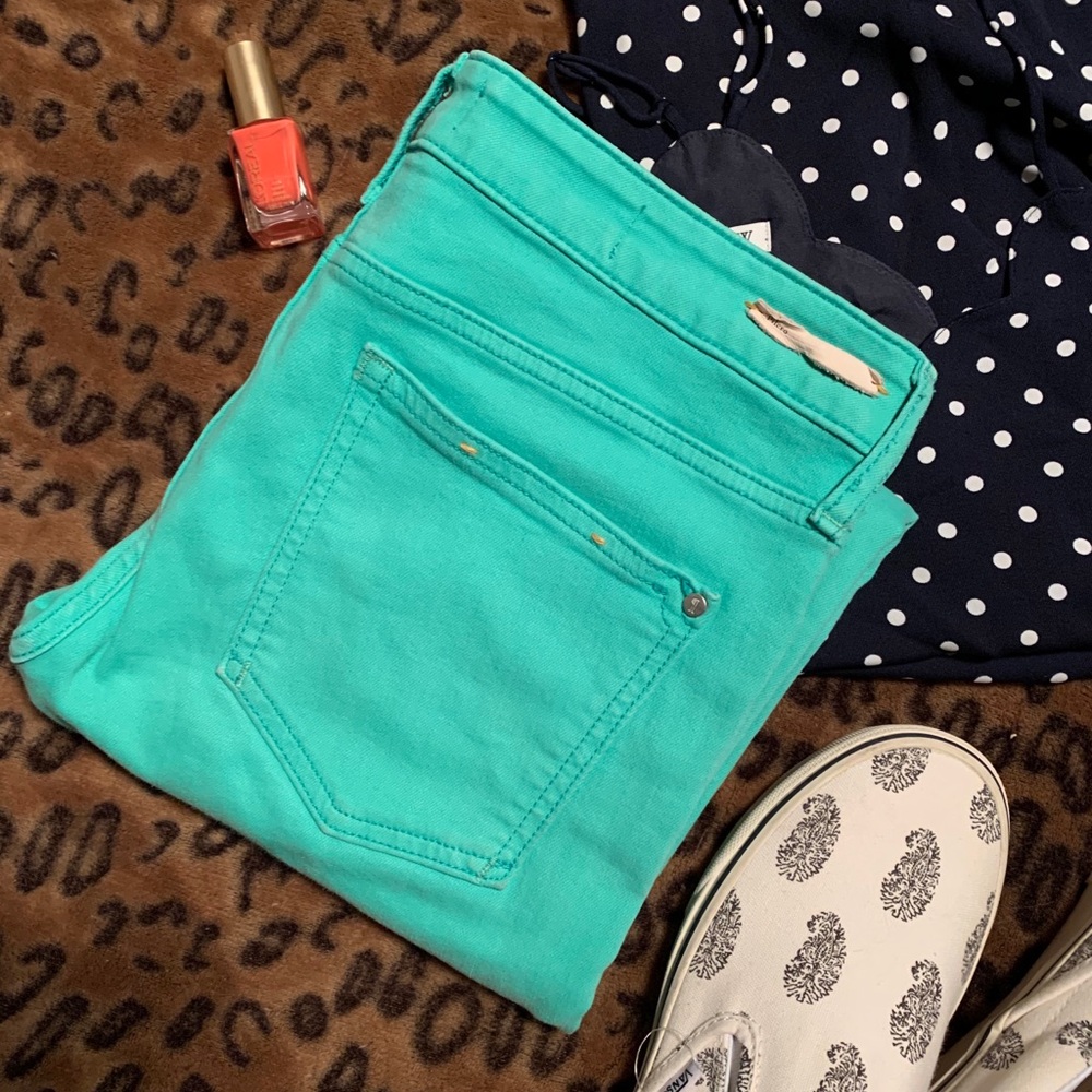 Pilcro & The Letterpress Mint Stet Jeans - Picture 3 of 7